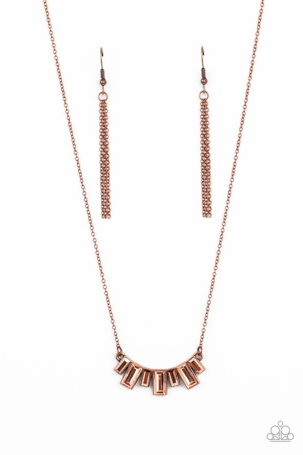 Hype Girl Glamour - Copper necklace E021
