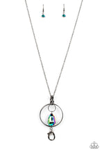 Load image into Gallery viewer, Swinging Shimmer - Multi lanyard D062
