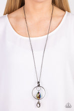 Load image into Gallery viewer, Swinging Shimmer - Multi lanyard D062
