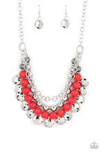 Load image into Gallery viewer, 2 pc SET: Leave Her Wild - Red necklace plus Southern Splendor red bracelet 778
