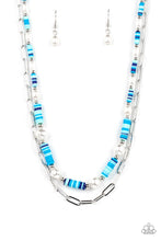 Load image into Gallery viewer, Tidal Trendsetter - Blue necklace B118
