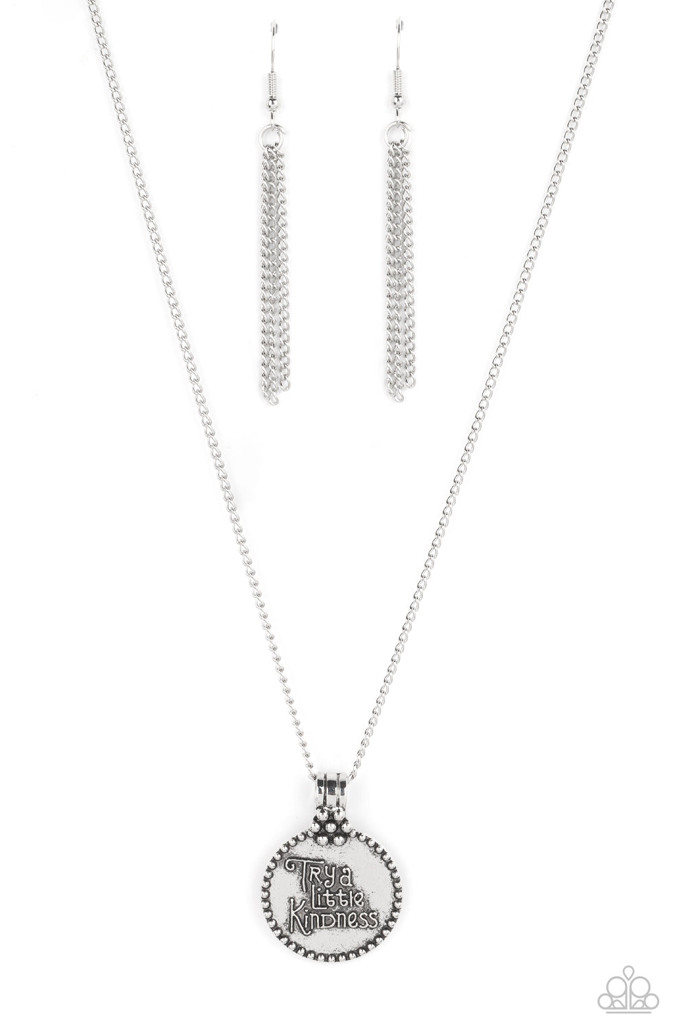 The KIND Side - Silver necklace A074