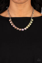 Load image into Gallery viewer, Rainbow Resplendence - Orange necklace D033
