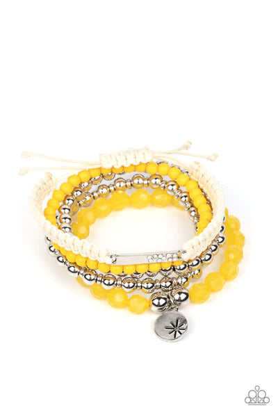 Offshore Outing - Yellow bracelet  B126