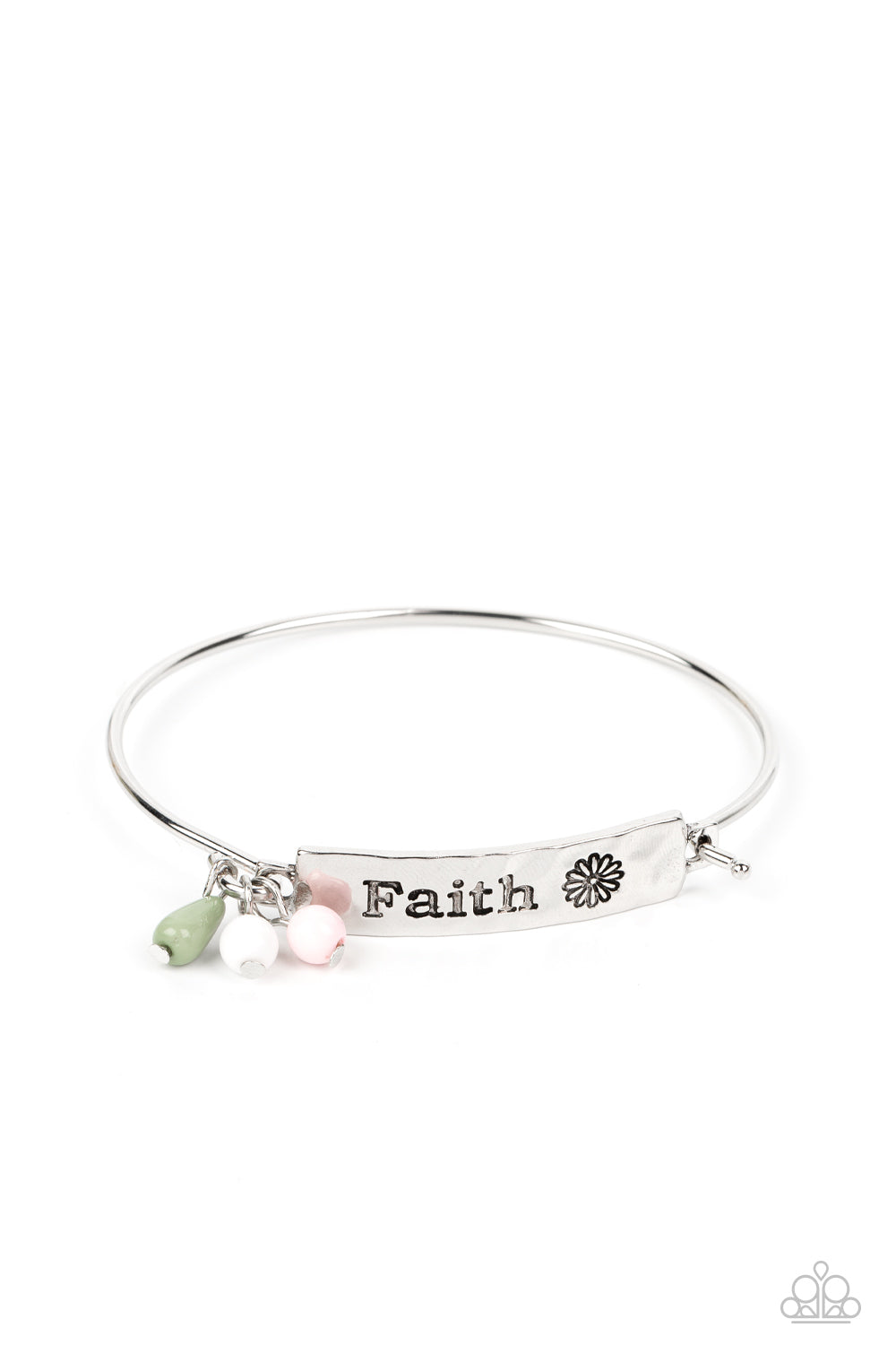 Flirting with Faith - Green bracelet B111