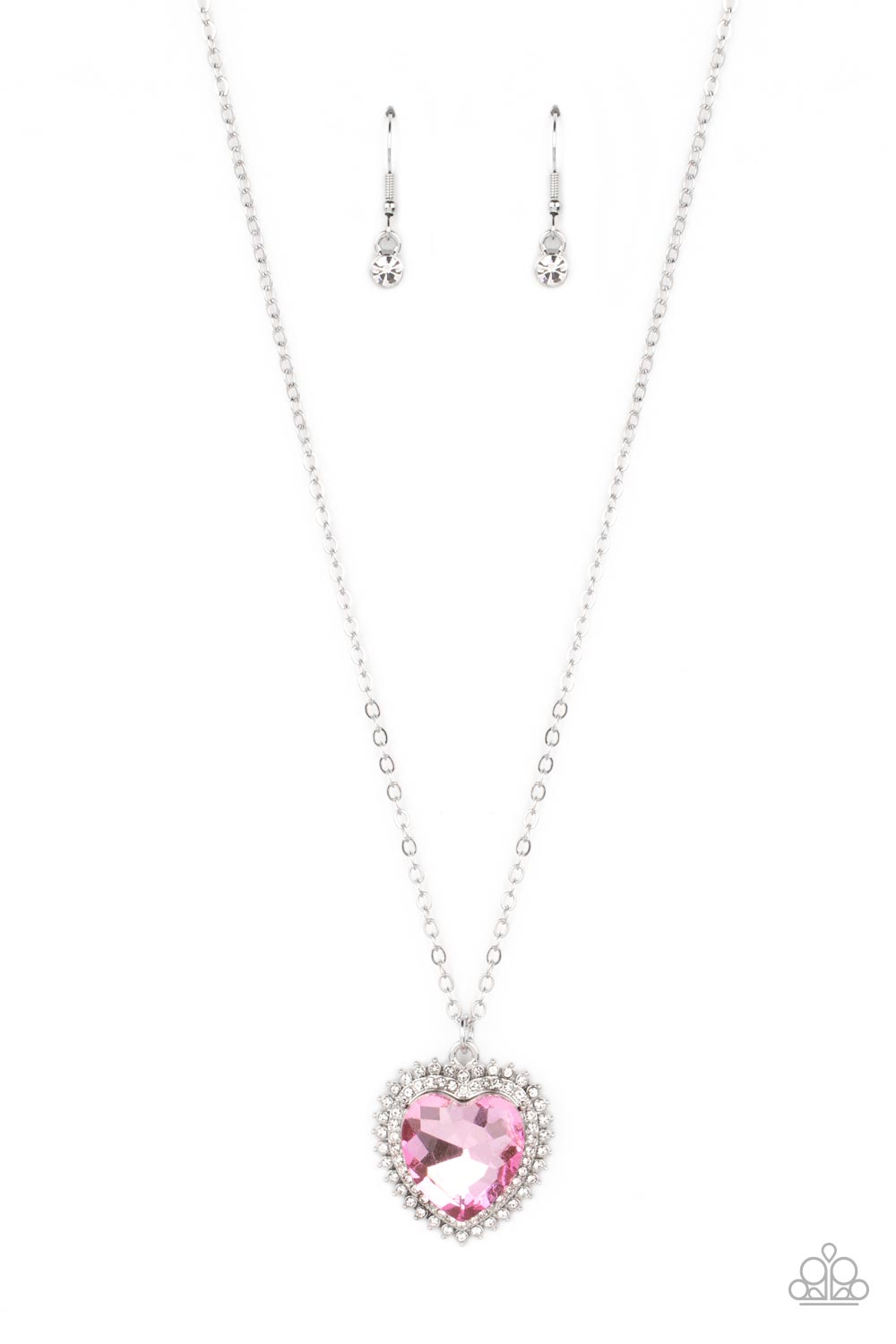 Sweethearts Stroll - Pink necklace D051