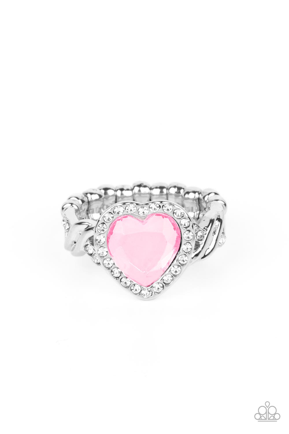 Committed to Cupid - Pink ring B116