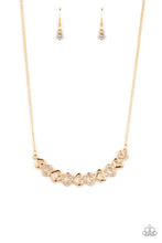 Load image into Gallery viewer, Sparkly Suitor - Gold  necklace B099
