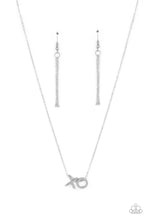 Load image into Gallery viewer, Hugs and Kisses - silver necklace D063
