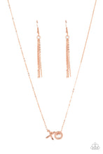 Load image into Gallery viewer, Hugs and Kisses - Copper necklace B098
