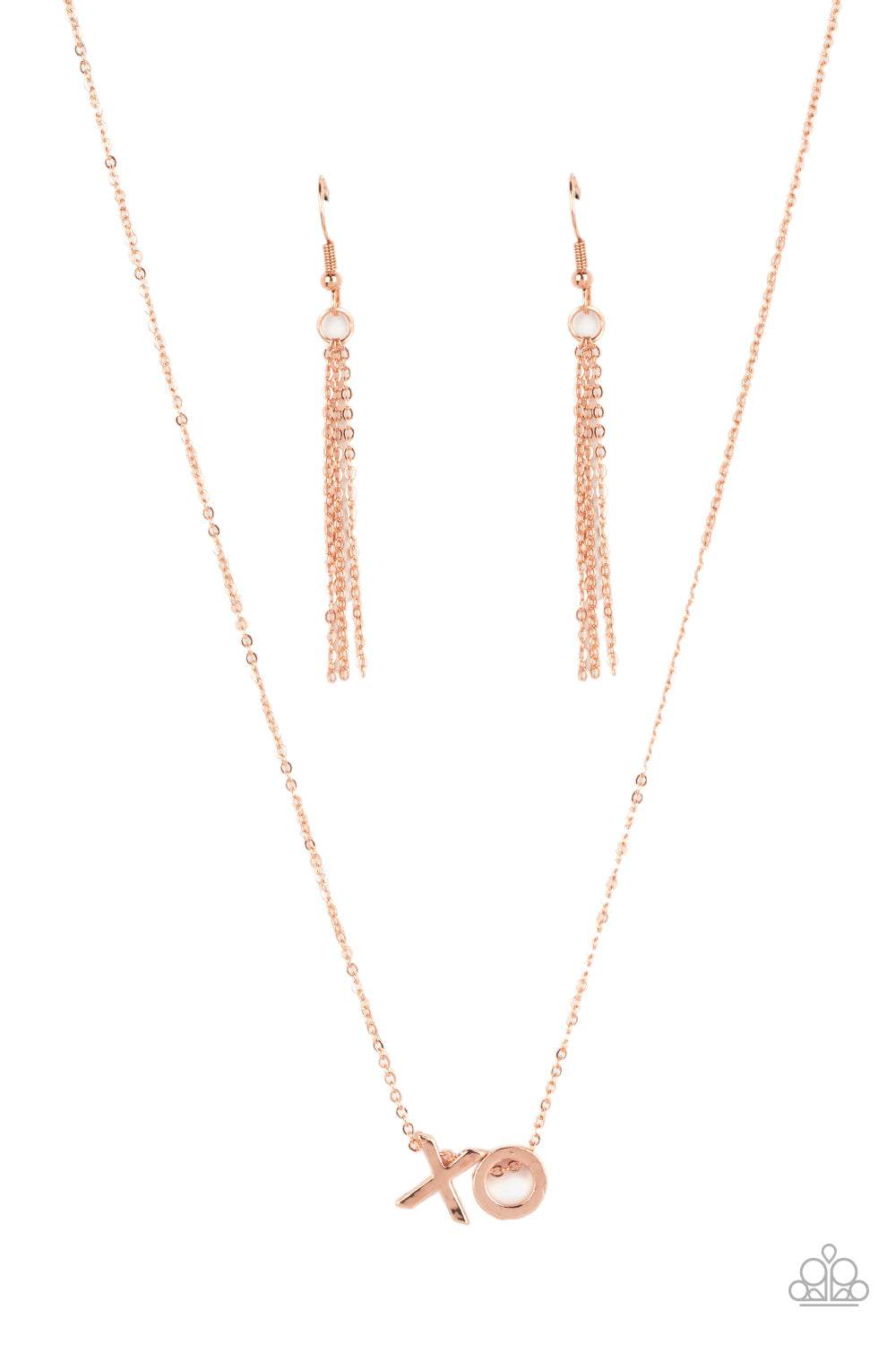Hugs and Kisses - Copper necklace B098