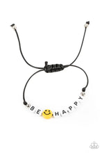 Load image into Gallery viewer, I Love Your Smile - Black bracelet B099
