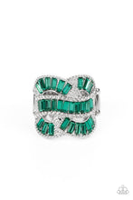 Load image into Gallery viewer, Six-Figure Flex - Green ring B102
