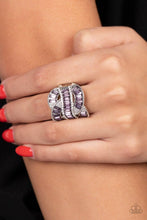 Load image into Gallery viewer, Six-Figure Flex - purple ring C015

