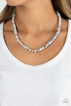 Load image into Gallery viewer, Gobstopper Glamour - White necklace B123
