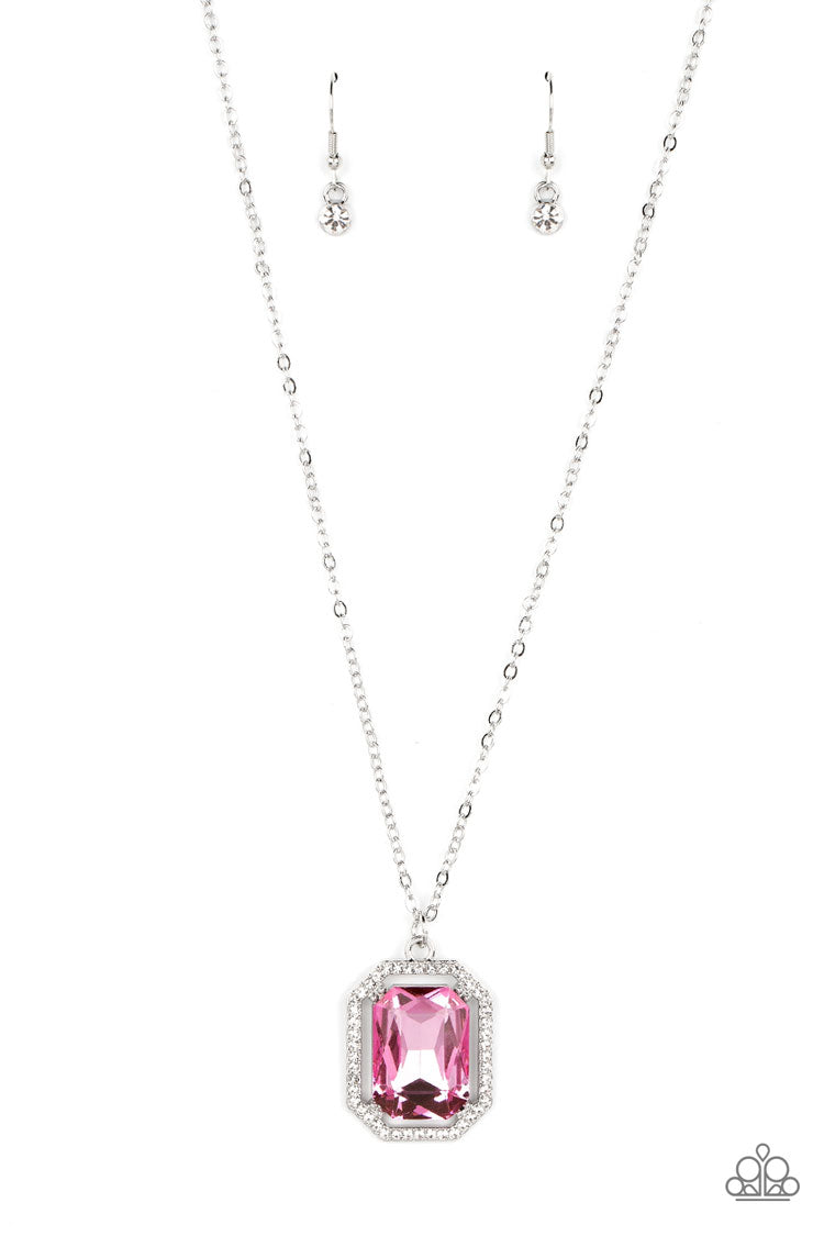Galloping Gala - Pink necklace D082