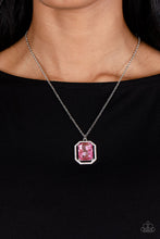 Load image into Gallery viewer, Galloping Gala - Pink necklace D082
