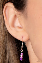 Load image into Gallery viewer, Happy Looks Good on You - Purple necklace B112
