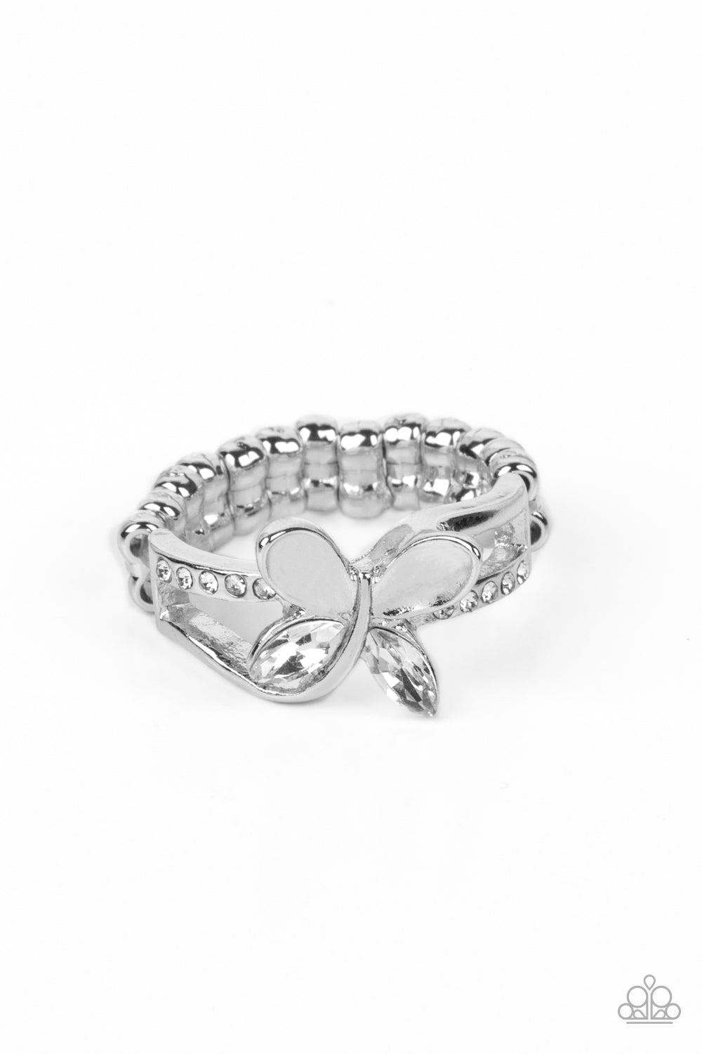 Fetching Flutter - White ring D052