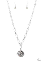 Load image into Gallery viewer, Stardust Saucer - White necklace A093
