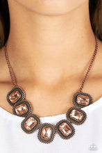 Load image into Gallery viewer, Iced Iron - Copper Necklace D065
