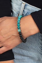 Load image into Gallery viewer, LAVA Language - Blue bracelet E004
