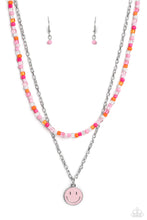 Load image into Gallery viewer, High School Reunion - Pink necklace A025
