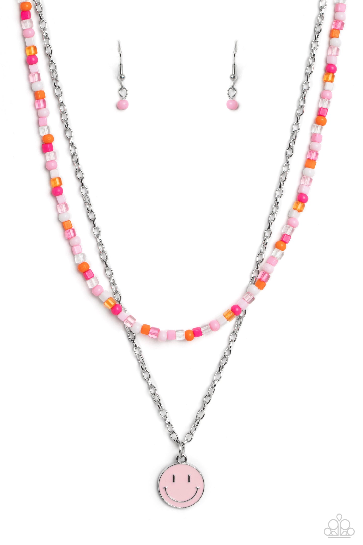 High School Reunion - Pink necklace A025