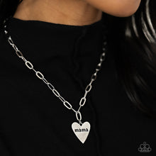 Load image into Gallery viewer, Mama Cant Buy You Love - Silver necklace B115
