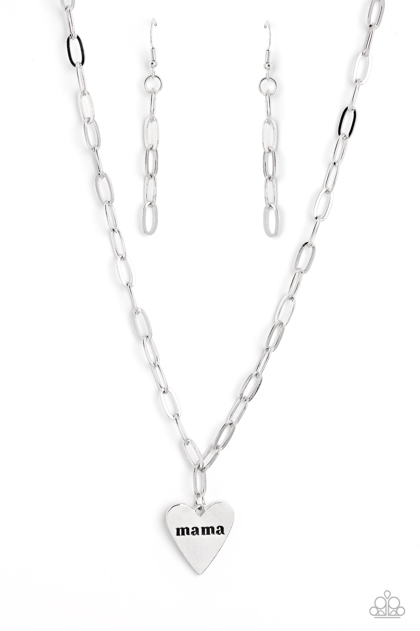 Mama Cant Buy You Love - Silver necklace B115