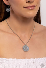 Load image into Gallery viewer, Gilded Guide - Silver necklace E010
