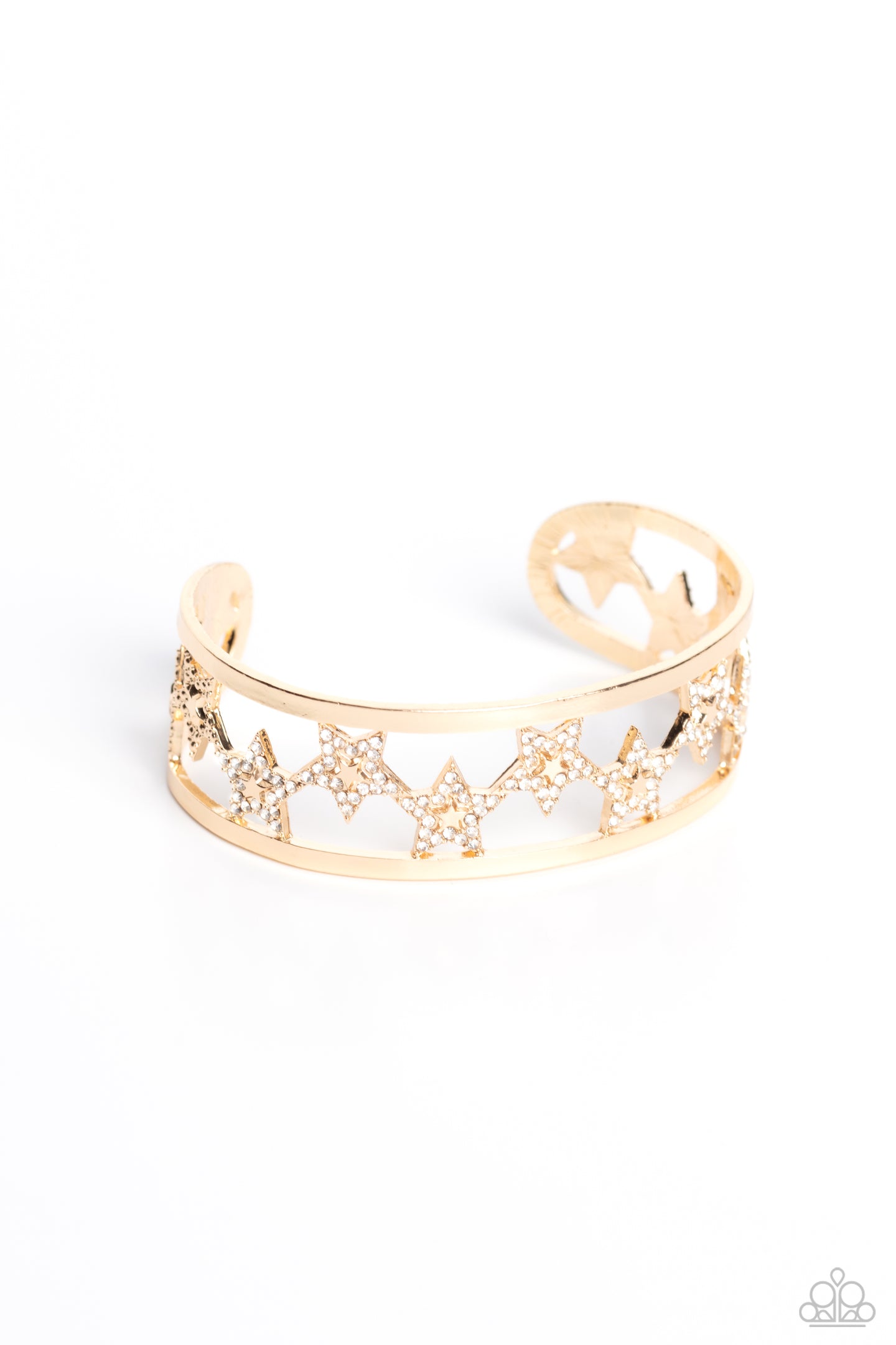 Starry Suffragette - Gold cuff bracelet D068