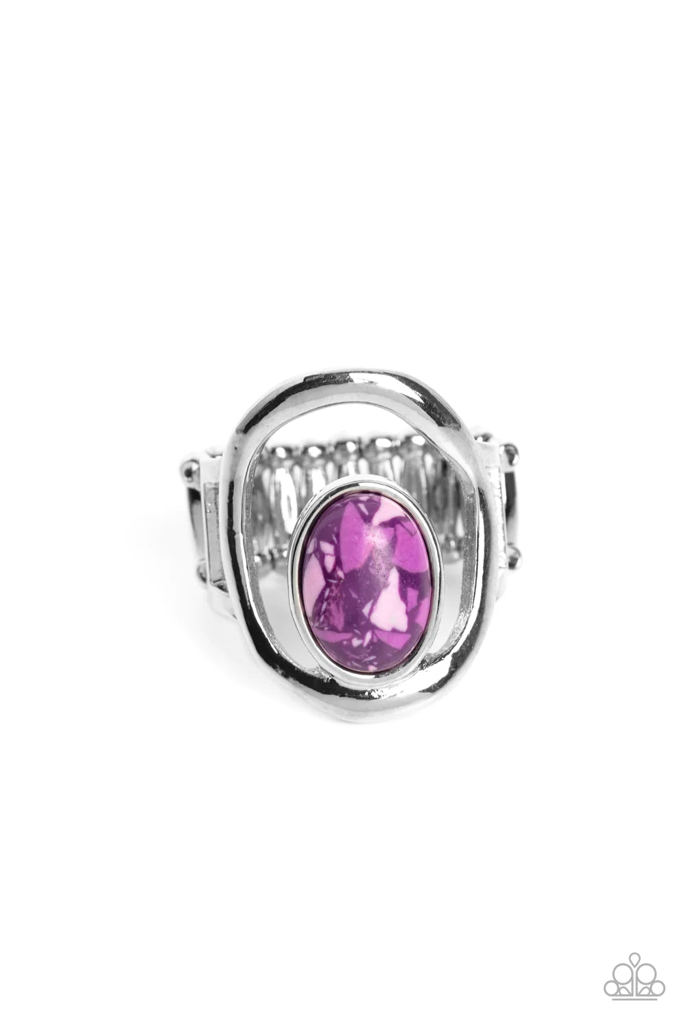 Marble Masterpiece - Purple ring C029