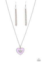 Load image into Gallery viewer, So This Is Love - Purple necklace B101
