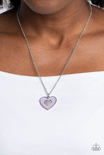 Load image into Gallery viewer, So This Is Love - Purple necklace B101
