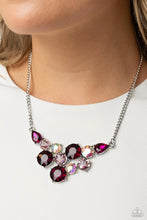 Load image into Gallery viewer, Round Royalty - Pink necklace D081
