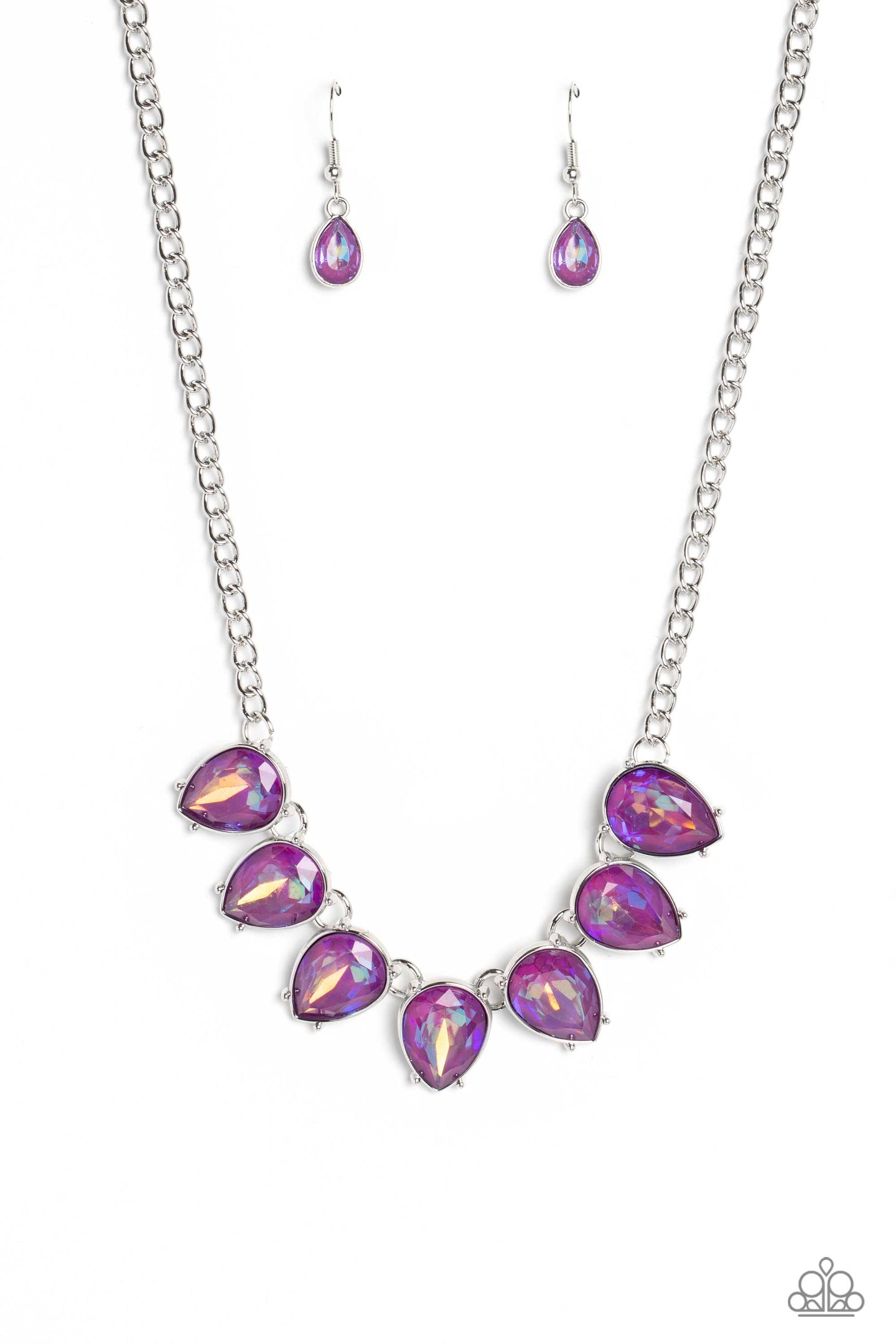 FLIRTY Dancing - Purple necklace D061