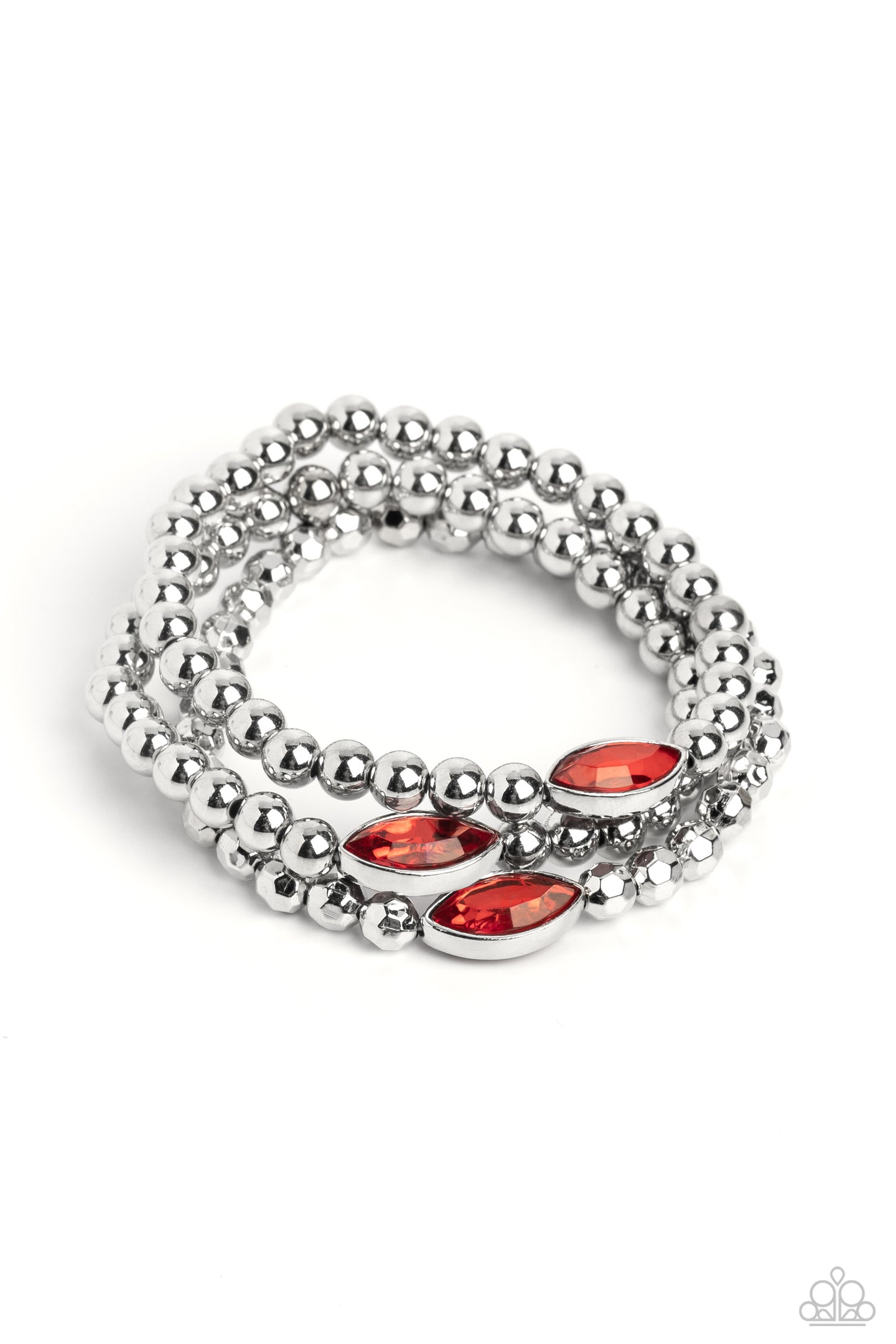 Twinkling Team - Red bracelet D021