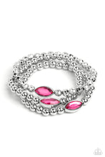 Load image into Gallery viewer, Twinkling Team - Pink bracelet D010
