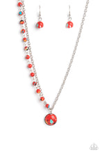 Load image into Gallery viewer, Local Legend - Red necklace B115
