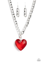 Load image into Gallery viewer, GLASSY-Hero - Red necklace MARCH 2023 LOP D028
