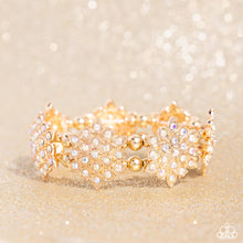 Load image into Gallery viewer, Scintillating Snowflakes - Multi bracelet A079
