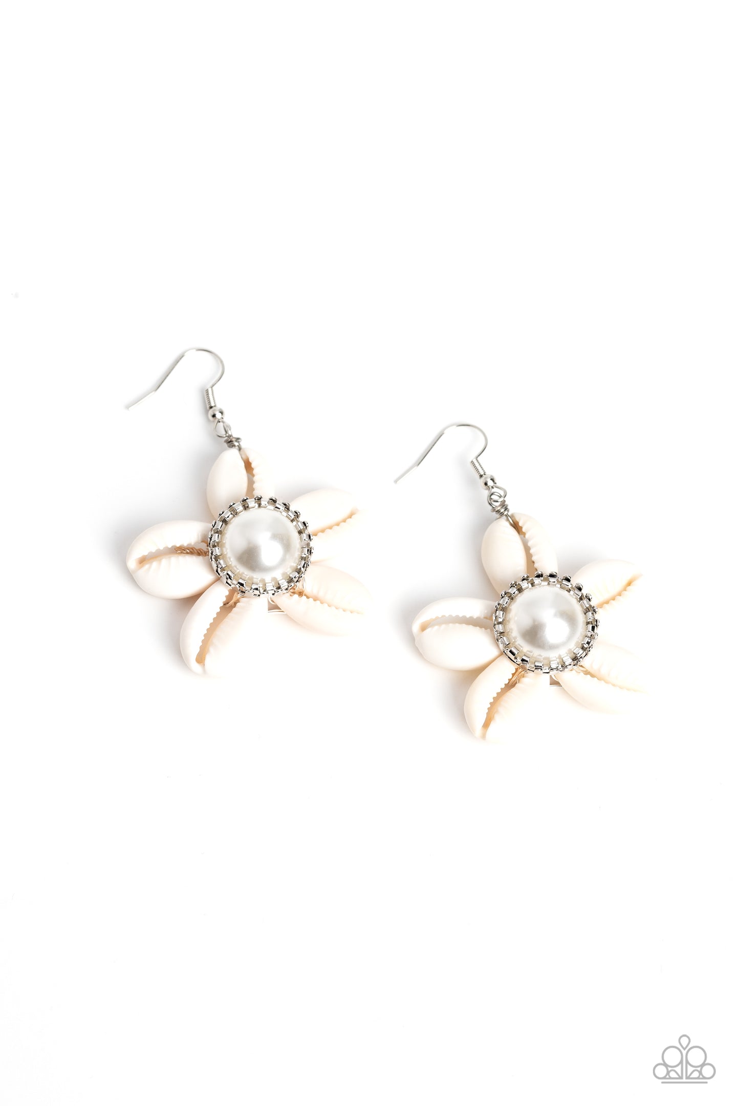 Say SEAS - White earring D079