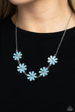 Load image into Gallery viewer, Flora Fantasy - Blue necklace C027

