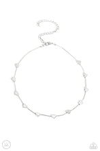 Load image into Gallery viewer, Public Display of Affection - Silver choker necklace D029
