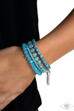 Load image into Gallery viewer, Day Trip Trinket - Blue bracelet D080
