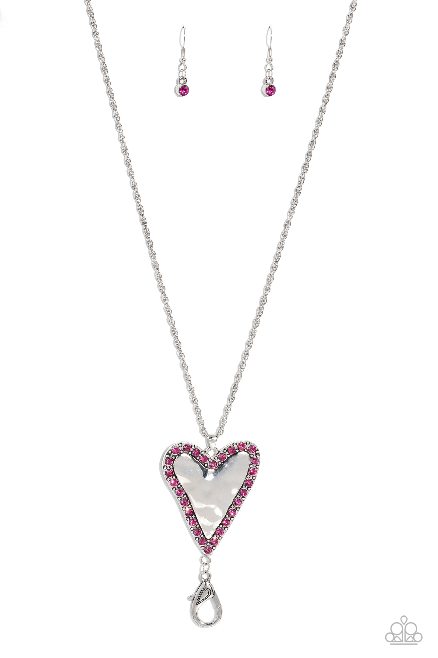 Radiant Romeo - Pink lanyard necklace C023