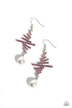 Load image into Gallery viewer, Timeless Tapestry - Pink earring D082
