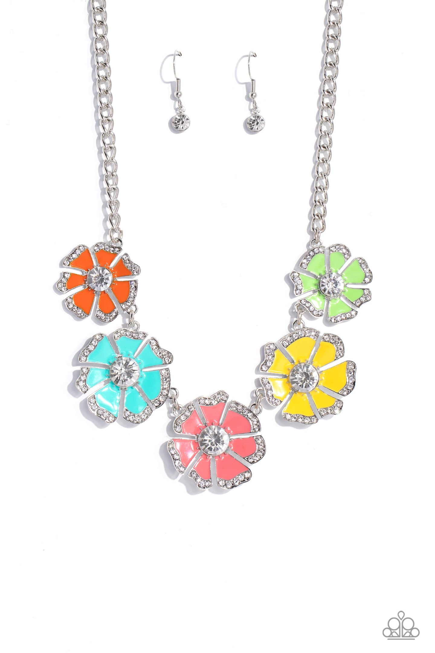 Playful Posies - Multi necklace JULY LOP D083