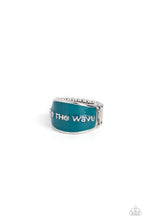 Load image into Gallery viewer, West Coast Waves - Blue ring C031
